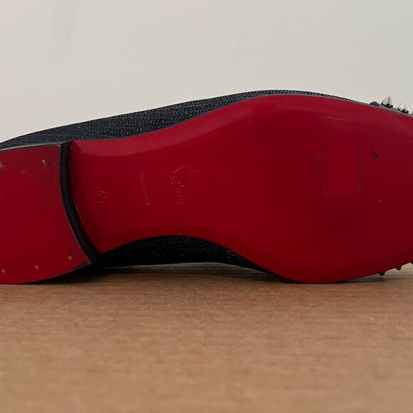 Christian Louboutin Men's Spooky Flat Calf Loafers 45 - Picture 10 of 14